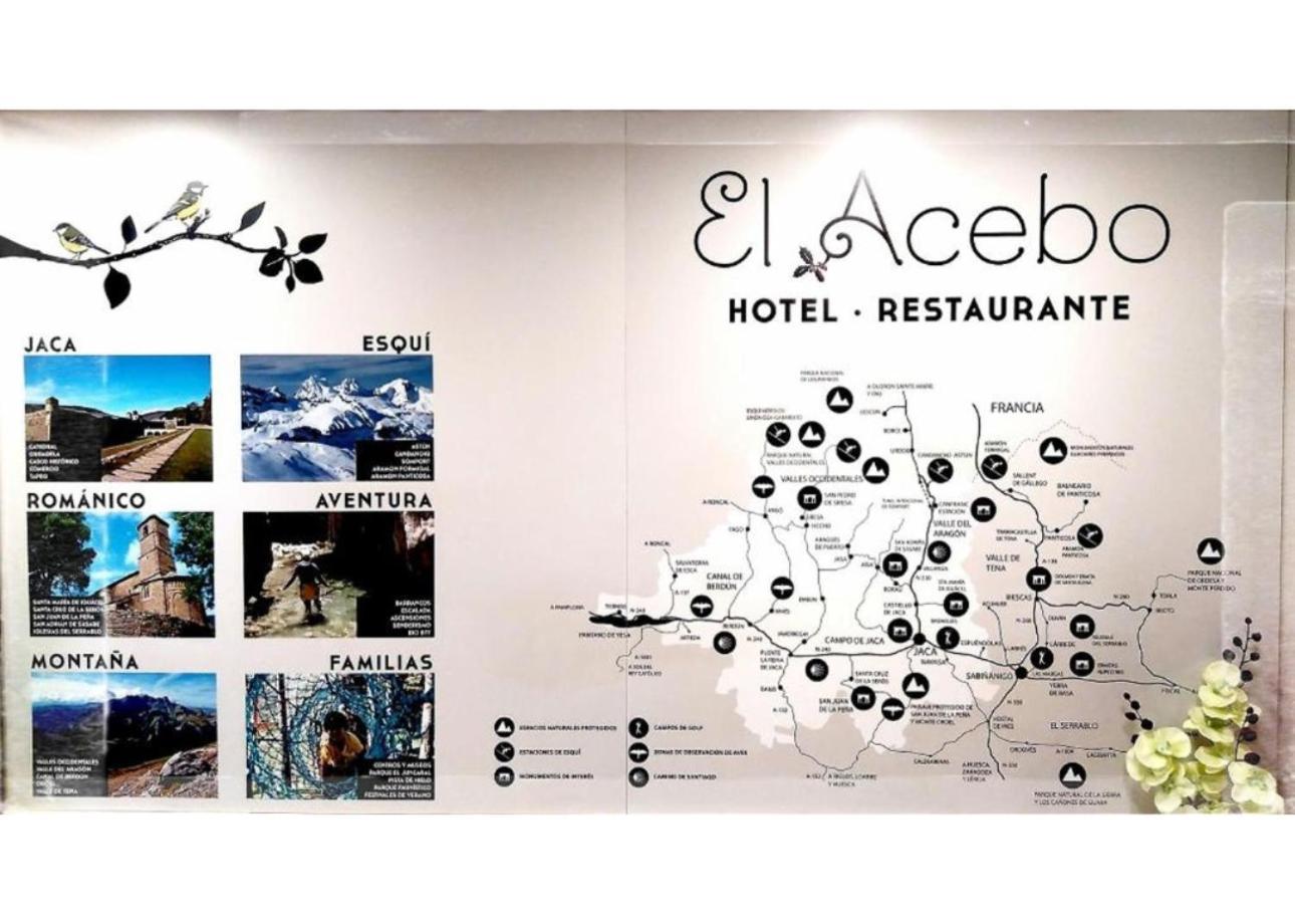 Hotel El Acebo Jaca Eksteriør bilde